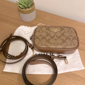 New. - Convertible Belt Bag In Signature Canvas